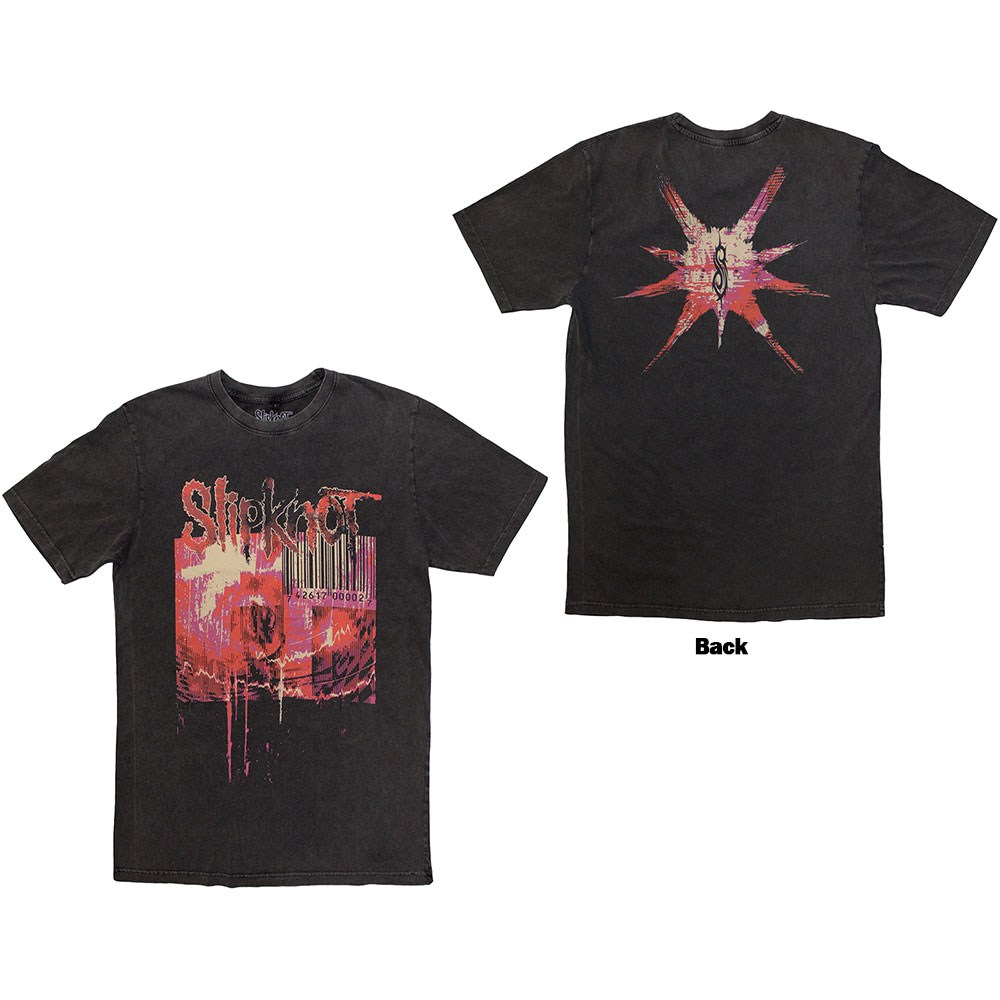 Slipknot - Album Splatter Tshirt Homme - Gris